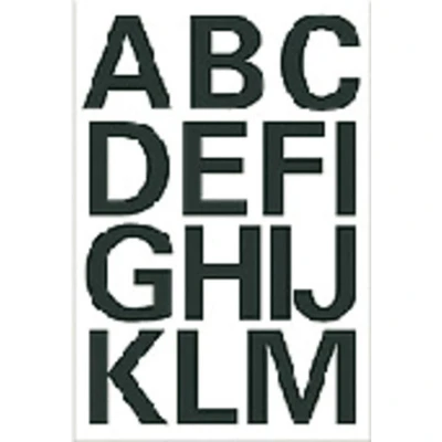 Afbeelding van Etiket HERMA 4167 25mm letters a Z zwart Blister 2 vel 10 stuks