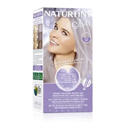 Afbeelding van Naturtint Coloracion Silver Biobased Permanent Coloring Violet Matizer zonder ammoniak 170 ml