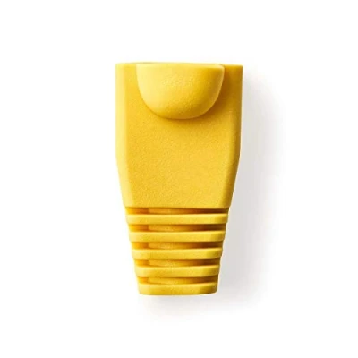 Afbeelding van Nedis Trekontlasting RJ45 PVC Geel Polybag 10 Stuks