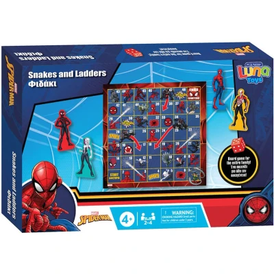 Afbeelding van Bordspel Slangen en Ladders Spider Man