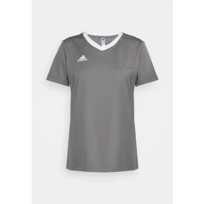 Afbeelding van adidas Performance Entrada Sport Tshirt, Dames, Maat: XS, Grey