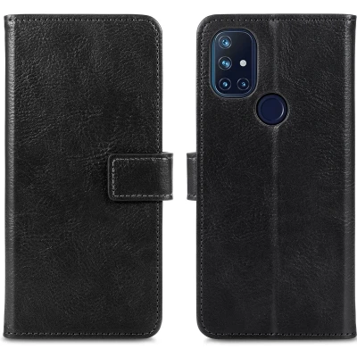 Afbeelding van iMoshion Hoesje Met Pasjeshouder Geschikt voor OnePlus Nord N10 5G Mandala Bookcase Zwart