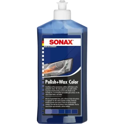 Afbeelding van Sonax 02962000 Polish &amp; Wax Blauw 500ml 1837552