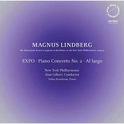 Afbeelding van Yefim Bronfman, New York Philharmonic, Alan Gilbert Lindberg: Expo Piano Concerto No.2 (CD)