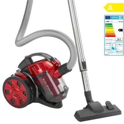 Image de Aspirateur Cyclonique sans Sac filtre HEPA Classe Énergétique A Clatronic BS 1308 700 Rouge