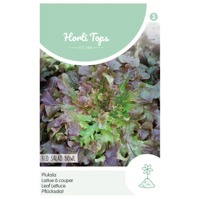 Afbeelding van Red Salad Bowl Rode Eikenbladsla Hortitops