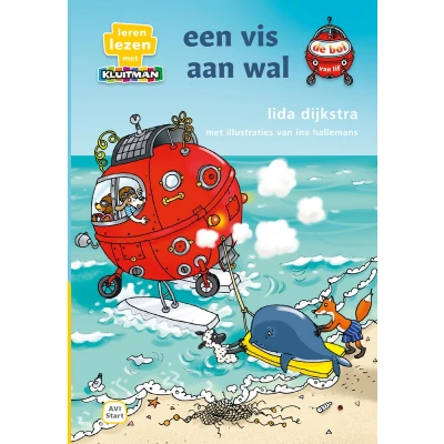 Afbeelding van Leren lezen met Kluitman de bol van lif. een vis aan wal
