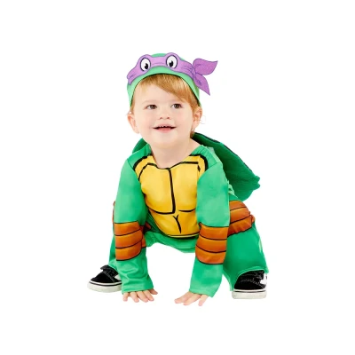 Afbeelding van amscan 9909131 Officieel gelicentieerd kostuum Ninja Turtles Mutant Tienermeisjes voor baby&#039;s 6 12 Maanden