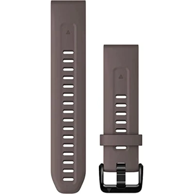 Afbeelding van Garmin QuickFit band (20 mm, Silicone, fenix 7S, 7S Solar), Horlogebandjes, Grijs