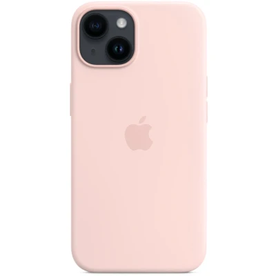 Afbeelding van Apple Magsafe Siliconen Back Cover Roze iPhone 14