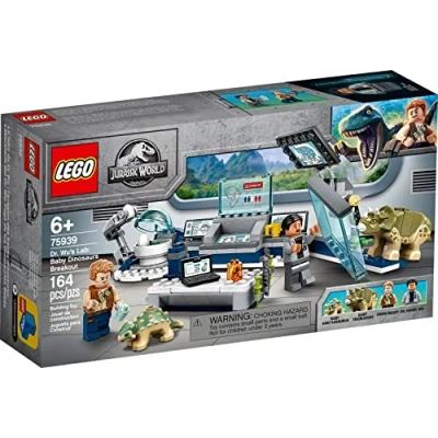 Afbeelding van LEGO Jurassic World Dr Wu&#039;s Laboratorium: Ontsnapping van de Babydinosaurussen​ 75939
