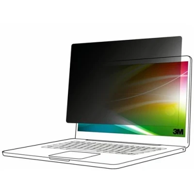 Image de 3M Bright Screen Privacy Filter BP130C3E Filtre de confidentialité pour ordinateur portable écran lumineux, 3:2 adhésif 13&quot; noir