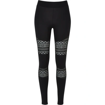 Afbeelding van Urban Classics Crochet Legging, Dames, Maat: Medium, Black