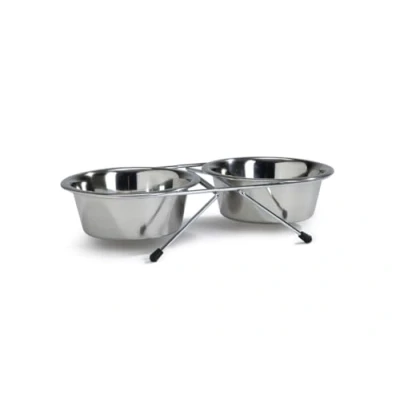 Afbeelding van BZ hondenvoerbak standaard 461 RVS 0.45L