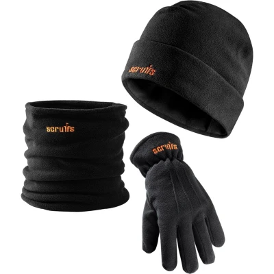 Afbeelding van Scruffs Winteruitrusting Set Fleece Muts Nekwarmer Handschoenen 3 delig