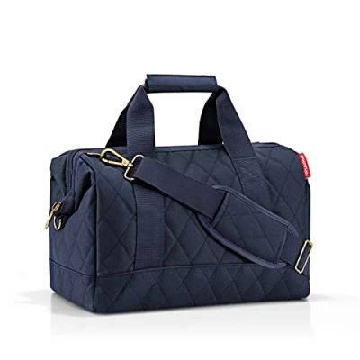 Afbeelding van Reisenthel Travelling Allrounder M rhombus midnight gold Weekendtas