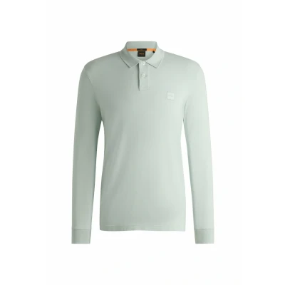 Afbeelding van BOSS Passerby Poloshirt, Heren, Maat: Large, Open blue fourteen