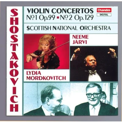 Afbeelding van Shostakovich: Violin Concertos nos 1 &amp; 2 / Lydia Mordkovitch, Neeme Jarvi et al