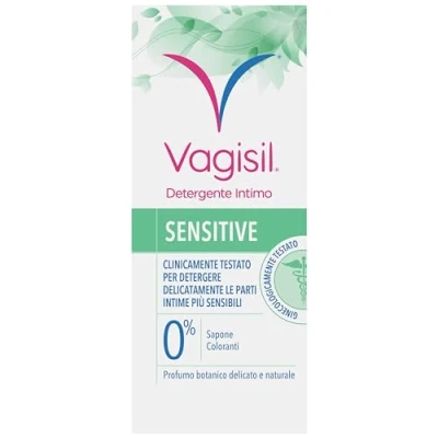 Afbeelding van Vagisil gevoelige ondergoedreiniger voor vrouwen, intieme hygiëne, damesondergoedzeep, pH gebalanceerd, de huid, extra delicaat, zeepvrij, kleurstof en geurvrij, 250 ml