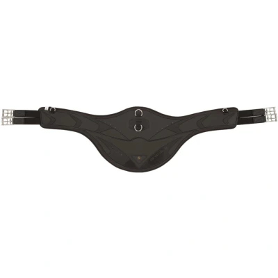 Afbeelding van BR Singel Poly Anatomic Veelzijdigheid Buikflap Zwart 145 cm