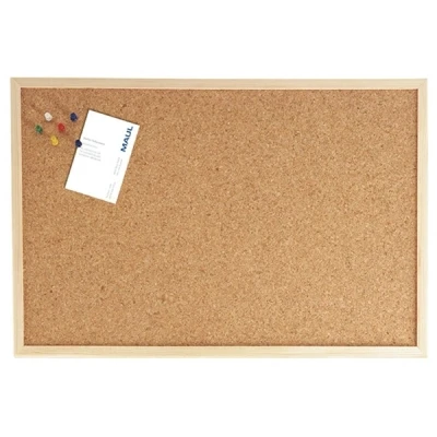 Image de MAUL Tableau liège avec cadre en bois, (L)400 x