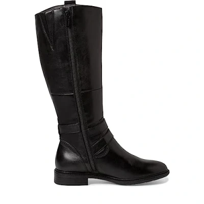 Afbeelding van Tamaris Comfort Hoge laarzen zwart Leer Dames Maat 38