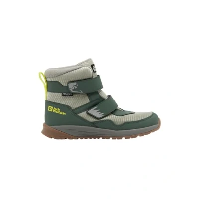 Afbeelding van Jack Wolfskin Polar BEAR Snowboots voor kinderen, Maat: 32, Slate green Textiel/ synthetisch