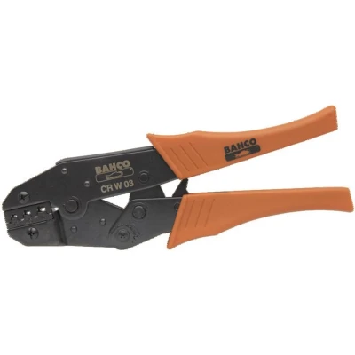 Afbeelding van BAHCO CR W 03 krimptang met ratelmechanisme voor open connectors 0.5 6.0 mm2