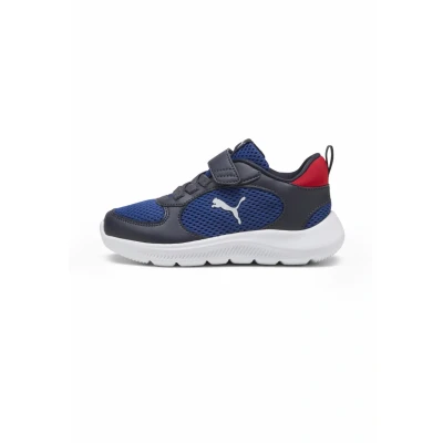 Afbeelding van Puma FUN Racer Sneakers laag voor kinderen, Maat: 34.5, New navy white clyde royal Textiel