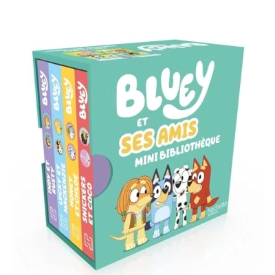 Afbeelding van BLUEY MINI BIBLIOTHEQUE ET SES AMIS