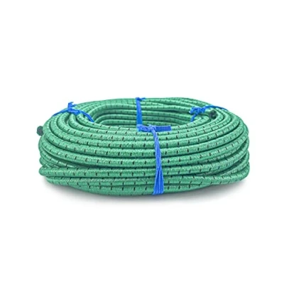 Afbeelding van MAGMA Rol elastisch touw, diameter 6 mm, watersport, survival, zeilen, boot, camping, afdekzeil, voor binnen en buiten: wandelen, bivak, tuin (10, groen)