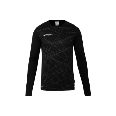 Afbeelding van Uhlsport Prediction Keepershirt Lange Mouw Heren Zwart / Wit Maat: L