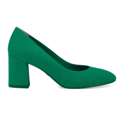 Afbeelding van Tamaris Klassieke pumps, Dames, Maat: 37, Green Veloursleer