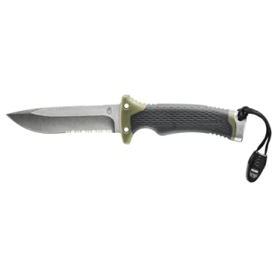 Afbeelding van Gerber Ultimate Survival Fixed, overlevingsmes met vast lemmet, lemmetlengte: 12 cm, roestvrij staal, 30 001830