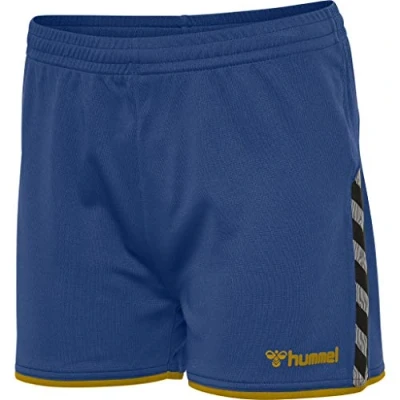 Afbeelding van Hummel Hmlauthentic Korte broeken, Dames, Maat: 34, True blue sports yellow