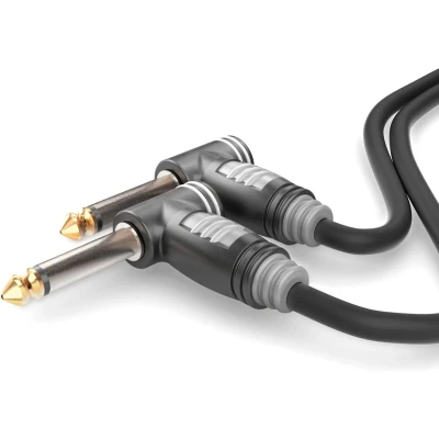 Afbeelding van Sommer Cable HBA 6A 0090 Jackplug Audio Aansluitkabel [1x male 6,3 mm (mono) 1x (mono)] 0.90 m Zwart