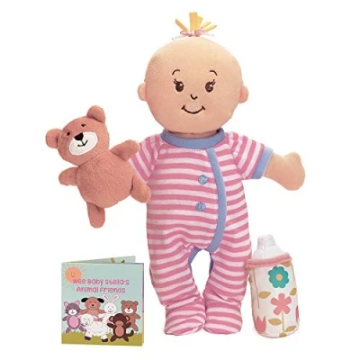 Afbeelding van Baby Stella Pop Wee Slapen 28 cm
