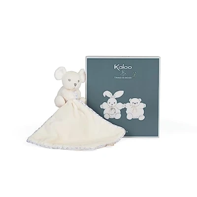 Afbeelding van Kaloo Knuffel Perle Doudou muis Creme