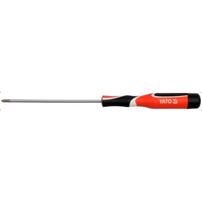 Afbeelding van YATO YT 25837 Schroevendraaier PH0 100mm mat verchroomd