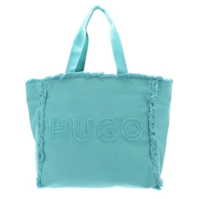 Afbeelding van HUGO Becky TOTE Shopper, Dames, Maat: One Size, Open blue