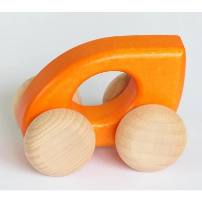 Afbeelding van Bajo Houten Auto Blad, Oranje