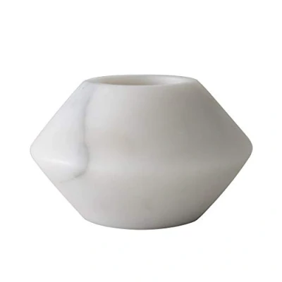 Afbeelding van Marmer Theelicht Conisch 12 x 7 cm Marble