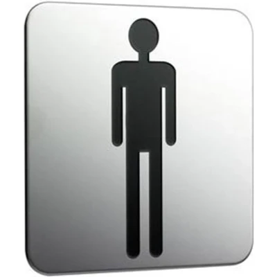 Afbeelding van Emco System 2 deurschild symbool heren