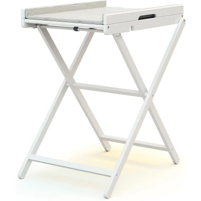 Afbeelding van AT4 Inklapbare luiertafel ESSENTIEL in hout Wit