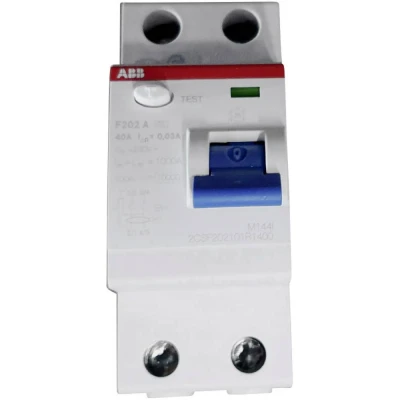 Afbeelding van ABB 2CSF202101R1400 Aardlekschakelaar A 2 polig 40 0.03 230 V/AC, 400 V/AC
