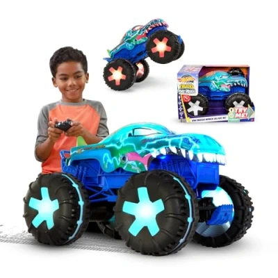 Afbeelding van Hot Wheels Monster Trucks Mega Wrex Alive RC Voertuig 1:15