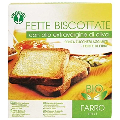 Afbeelding van Probios Knapperige biologische spelt, 270 g