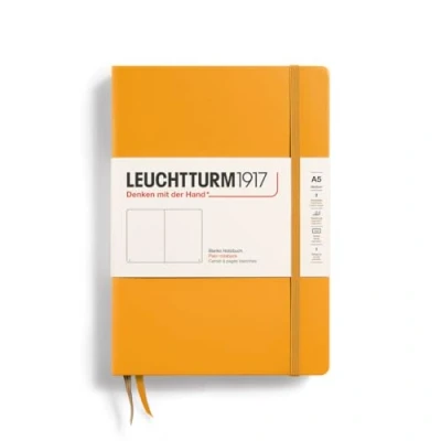 Afbeelding van Leuchtturm1917 A5 Medium Notitieboek Hardcover Blanco Rising Sun