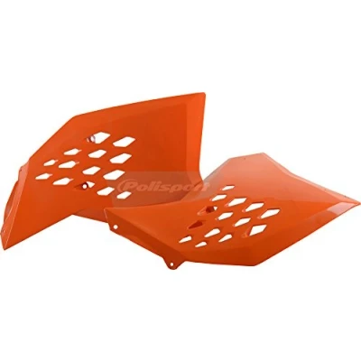 Afbeelding van Polisport Radiateurkappen KTM EXC125 EXC200 EXC250 EXC300 EXC F250 2008 2011 EXC400 EXC450 EXC530 2009 F450 F505