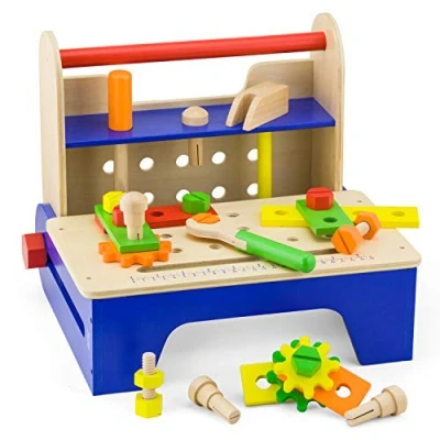 Afbeelding van Viga Toys Werkbank Tafelmodel incl. Toebehoren